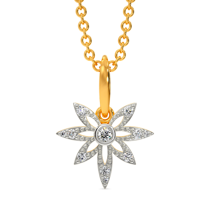 Whimsical Blooms Diamond Pendants