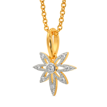 Whimsical Blooms Diamond Pendants