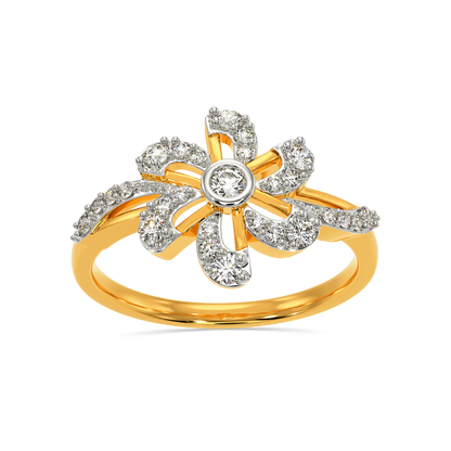 In a Floral Dream Diamond Rings