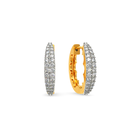 In a Floral Dream Diamond Earrings