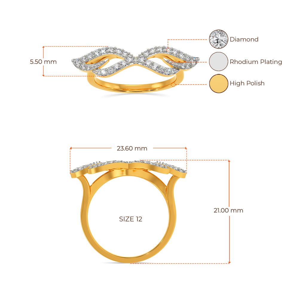 Celestial Party Land Diamond Rings
