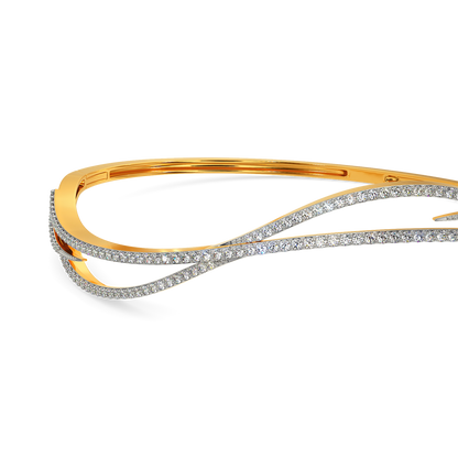 Wings and Party Diamond Bangles