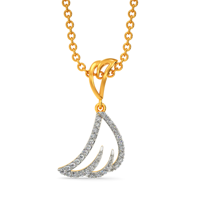 Wings and Party Diamond Pendants