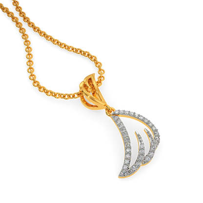 Wings and Party Diamond Pendants