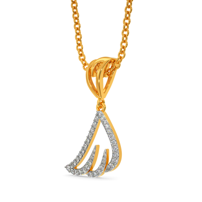 Wings and Party Diamond Pendants