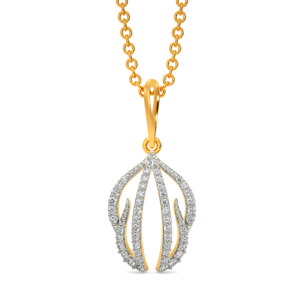 Winged and Whimsy Diamond Pendants