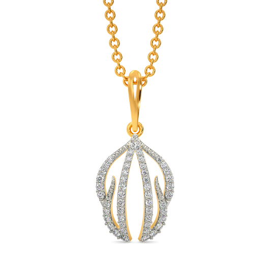 Winged and Whimsy Diamond Pendants