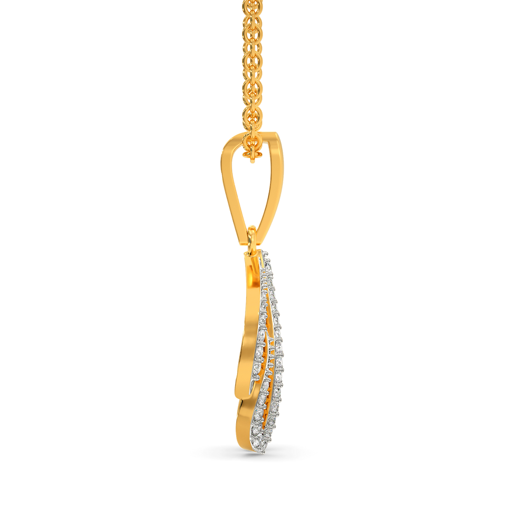 Winged and Whimsy Diamond Pendants