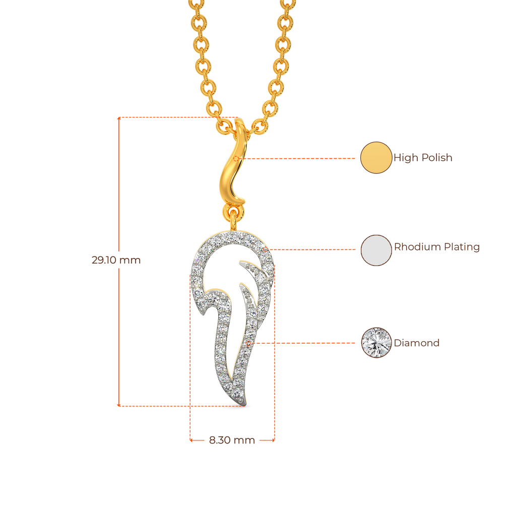 Angelic Glam Diamond Pendants