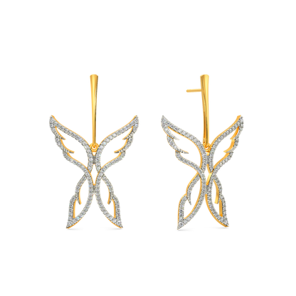 Spread Your Wings Diamond Earrings