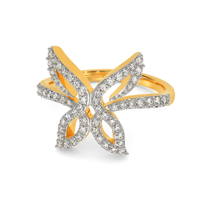 Spread Your Wings Diamond Rings