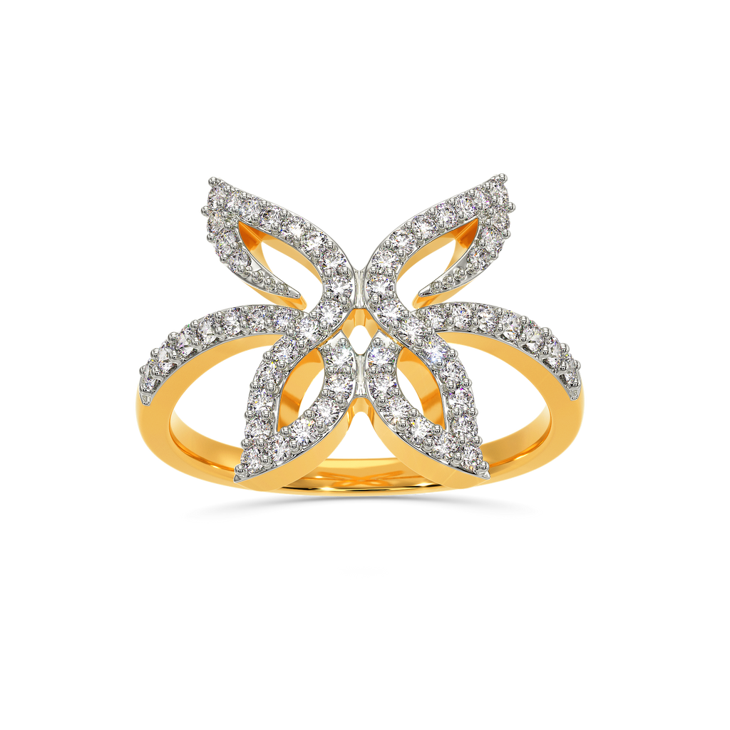 Spread Your Wings Diamond Rings