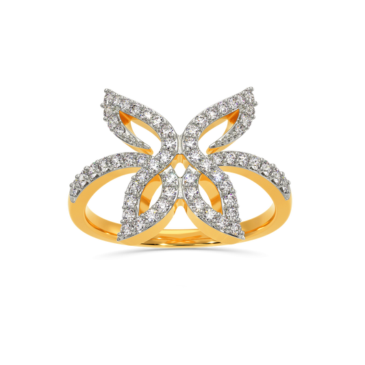 Spread Your Wings Diamond Rings