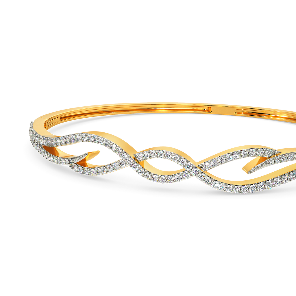 Spread Your Wings Diamond Bangles