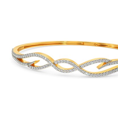 Spread Your Wings Diamond Bangles