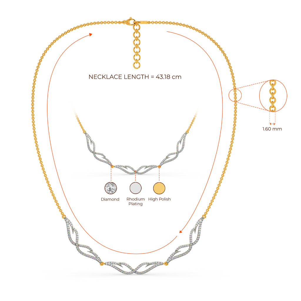 Spread Your Wings Diamond Necklaces