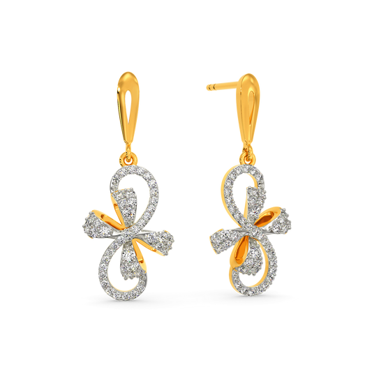 Bowtique Diamond Earrings