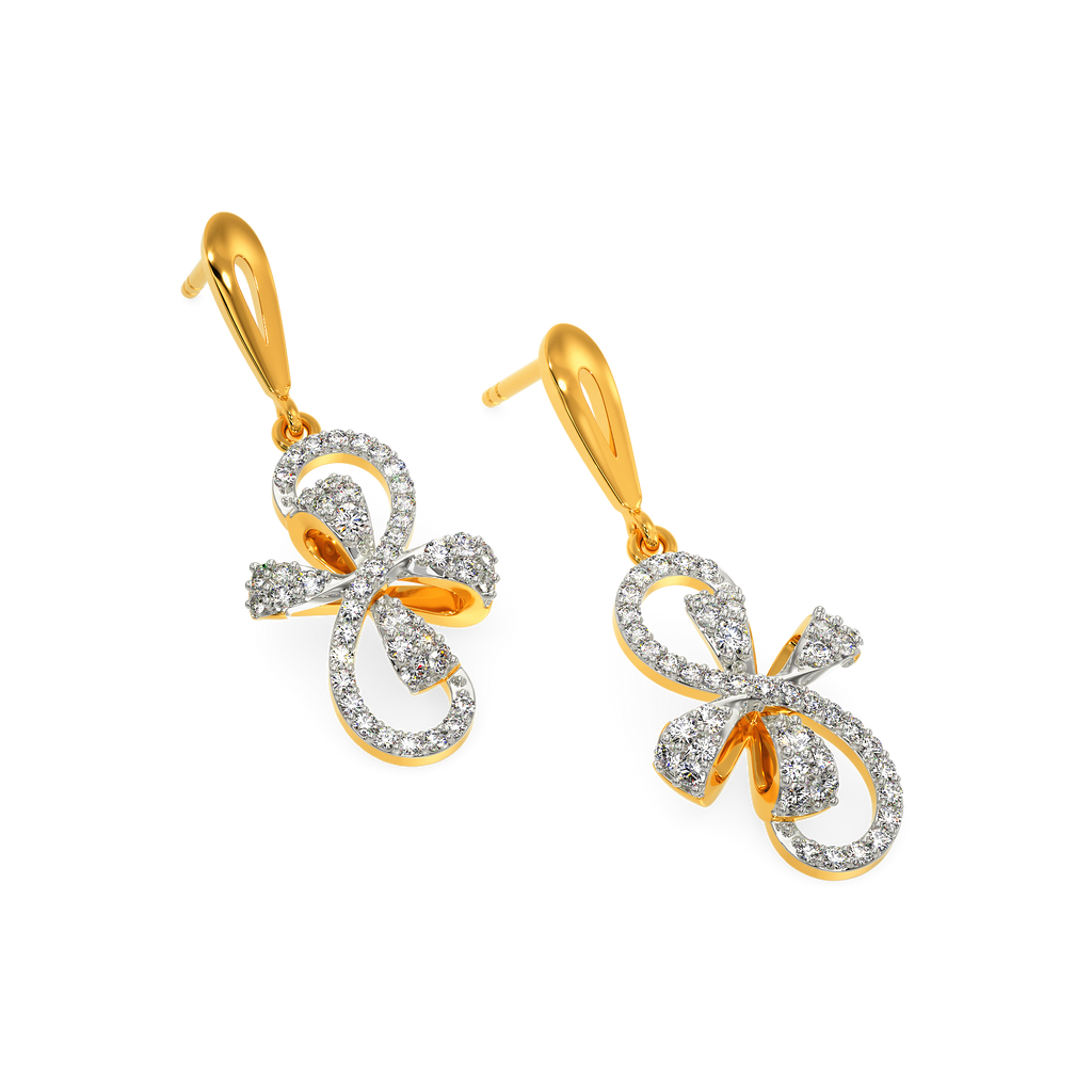 Bowtique Diamond Earrings