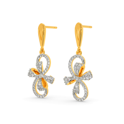 Bowtique Diamond Earrings