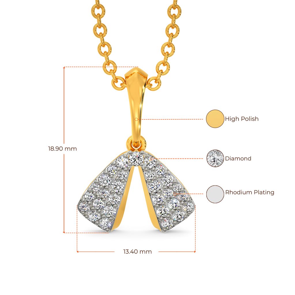 Bowmantic Diamond Pendants