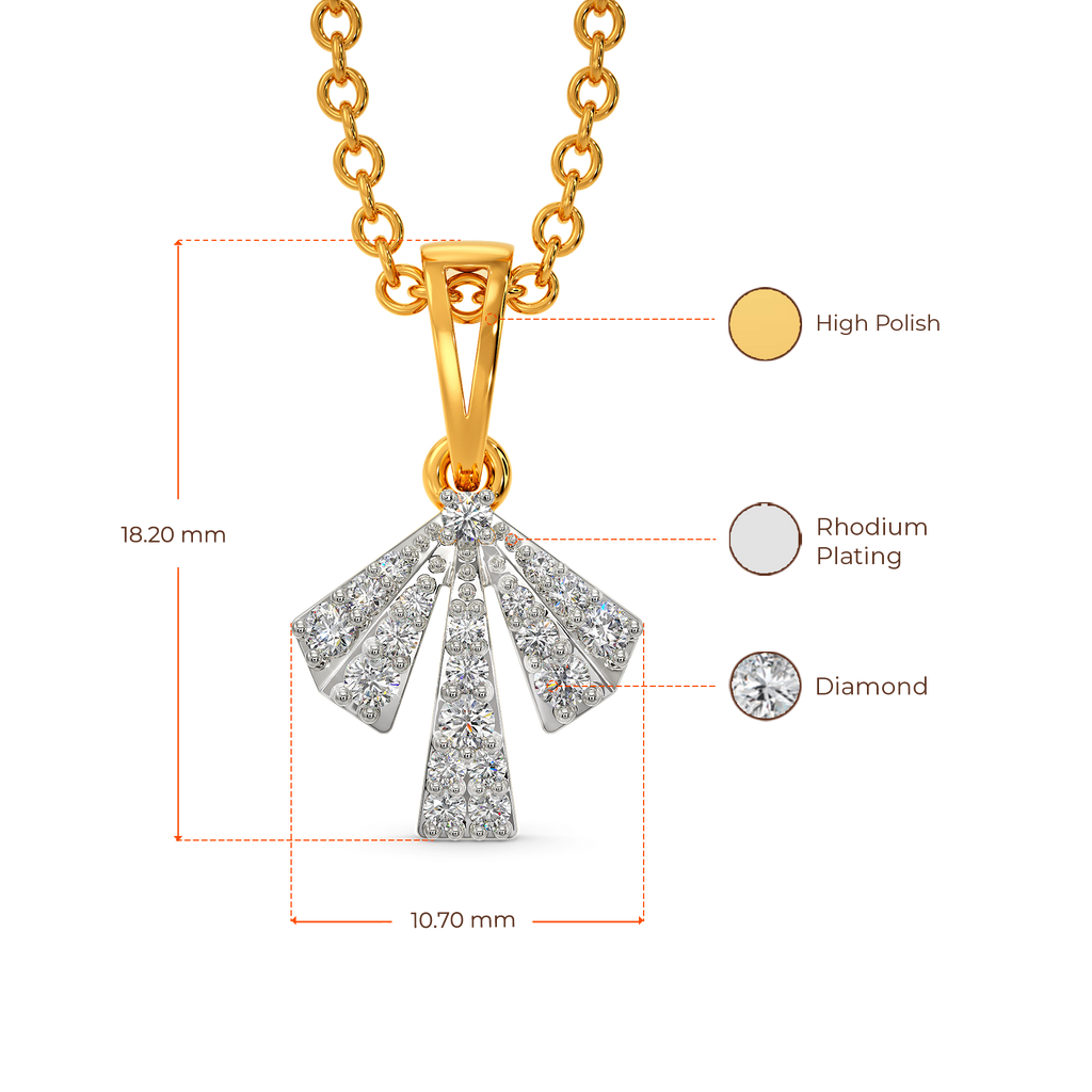 Bowtastic Flair Diamond Pendants