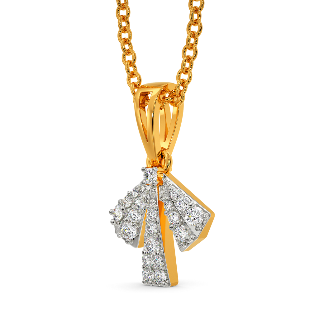 Bowtastic Flair Diamond Pendants