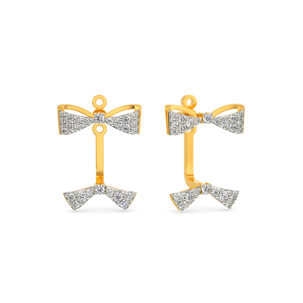 Bow Extravaganza Diamond Earrings