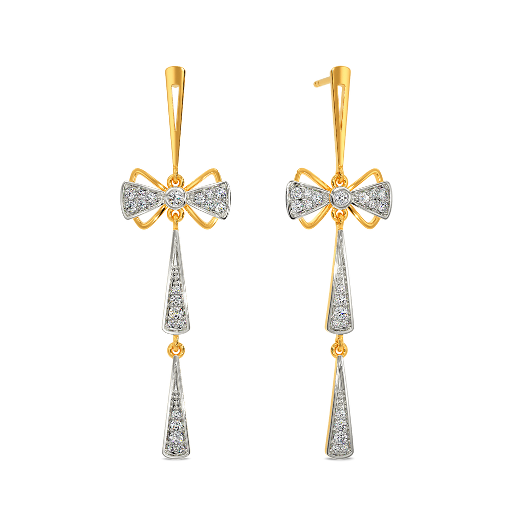Rise of the Bow Diamond Earrings