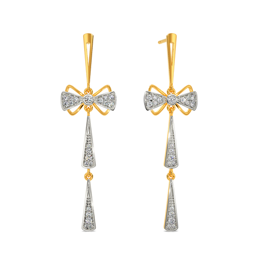 Rise of the Bow Diamond Earrings
