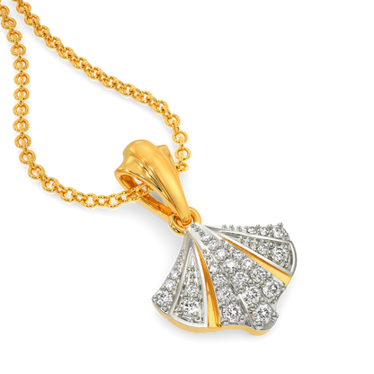 Drapin Drapes Diamond Pendants