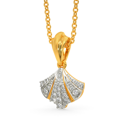 Drapin Drapes Diamond Pendants