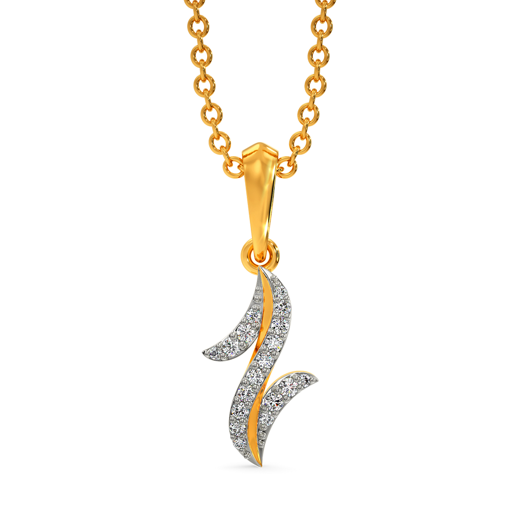 Drapescape Diamond Pendants