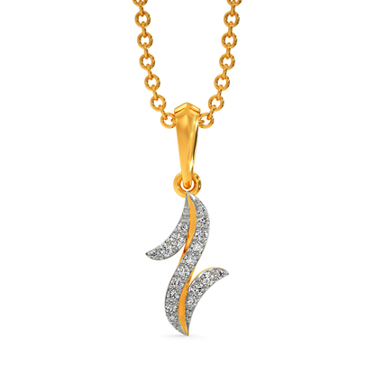 Drapescape Diamond Pendants