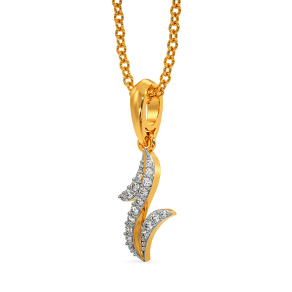 Drapescape Diamond Pendants