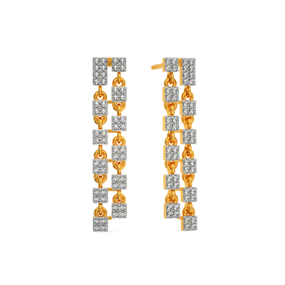 Luminous Links Diamond Earrings