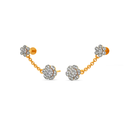 Flutter Fantasy Diamond Earrings