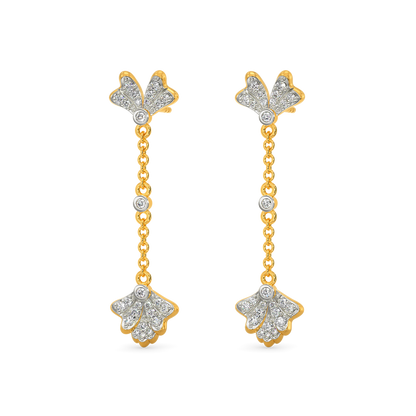 Whimsical Party Diamond Earrings