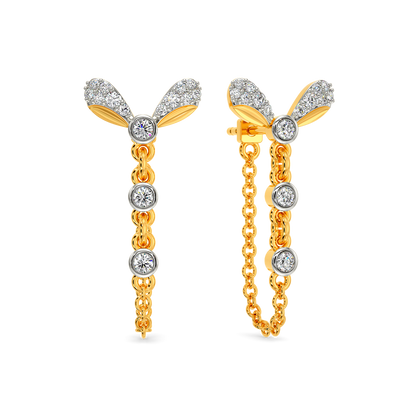 Doll in Partyland Diamond Earrings