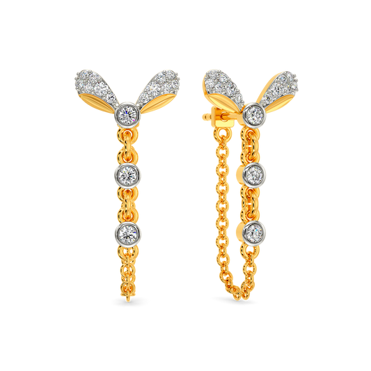 Doll in Partyland Diamond Earrings