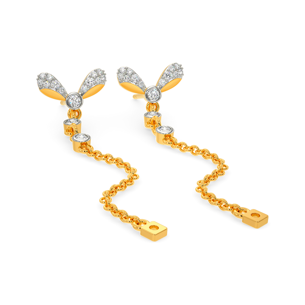 Doll in Partyland Diamond Earrings