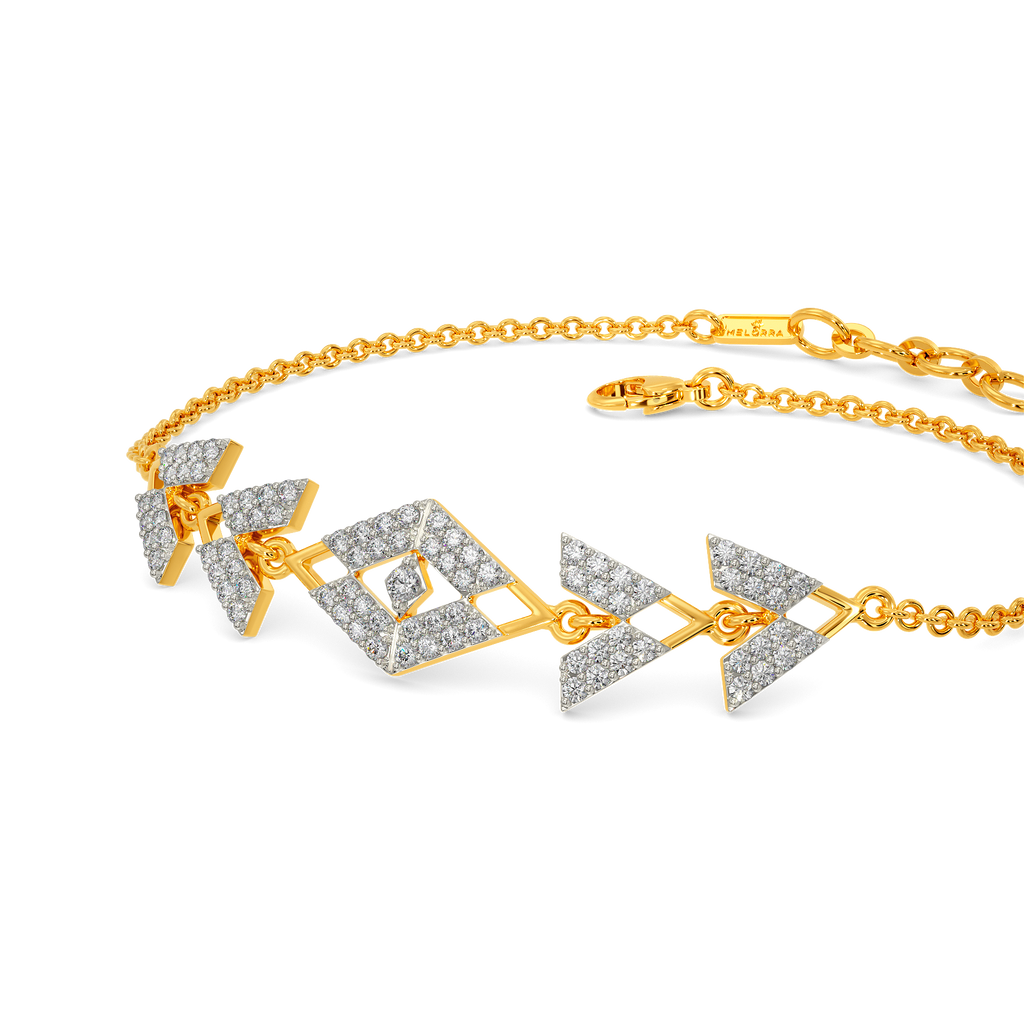 Truly Netting Diamond Bracelets