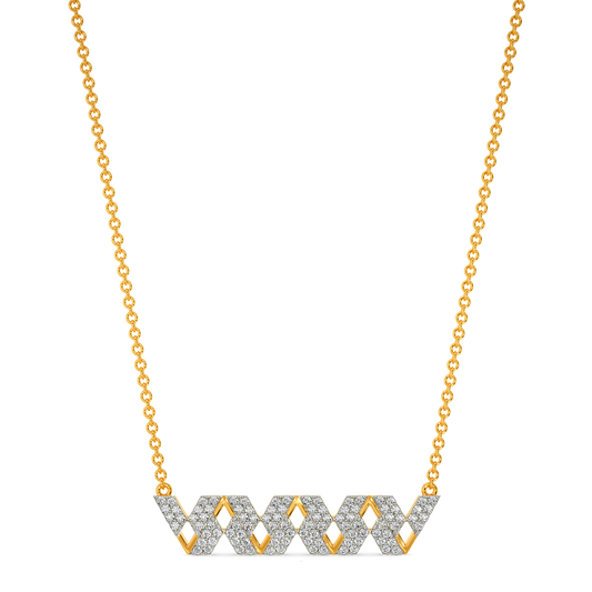 Truly Netting Diamond Necklaces