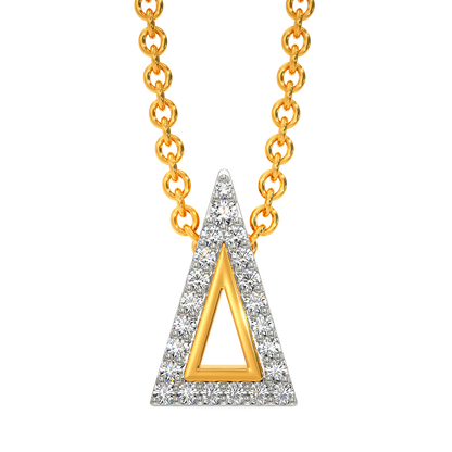 Truly Netting Diamond Pendants