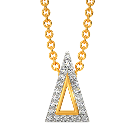 Truly Netting Diamond Pendants