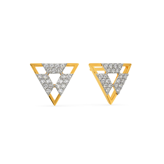 Truly Netting Diamond Earrings