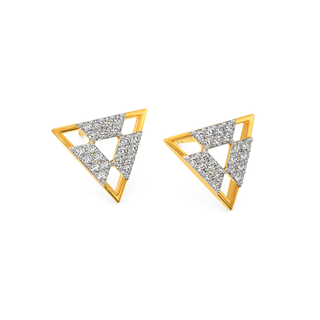 Truly Netting Diamond Earrings