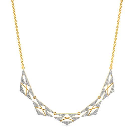 Net Craze Diamond Necklaces