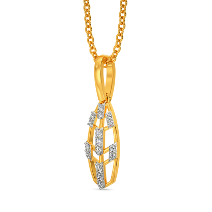 Trend in Net Diamond Pendants