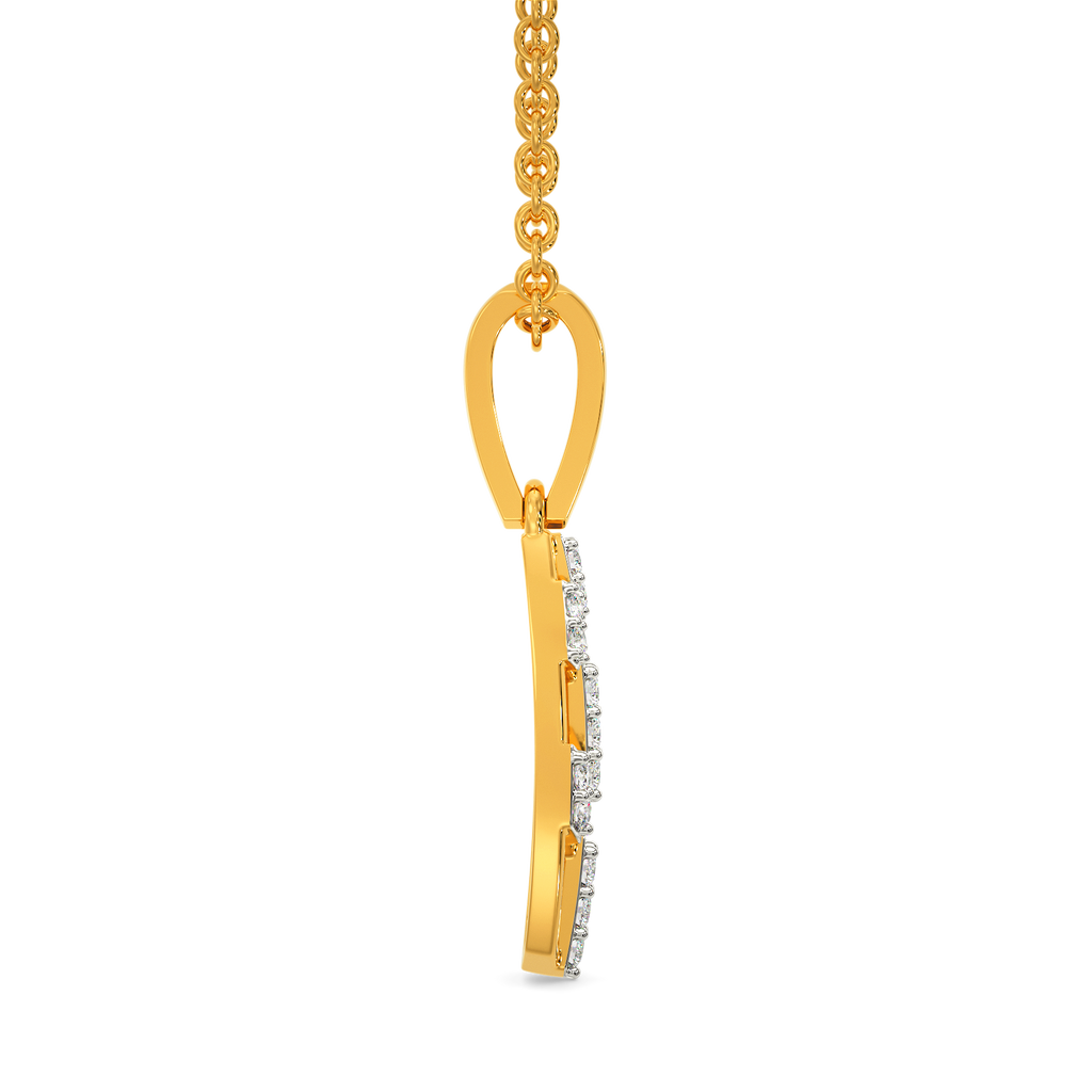 Trend in Net Diamond Pendants