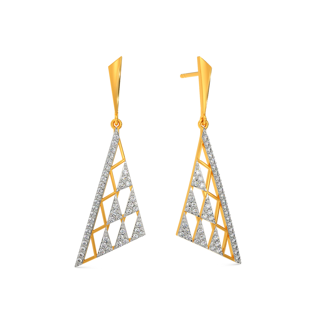 Netty  Diamond Earrings